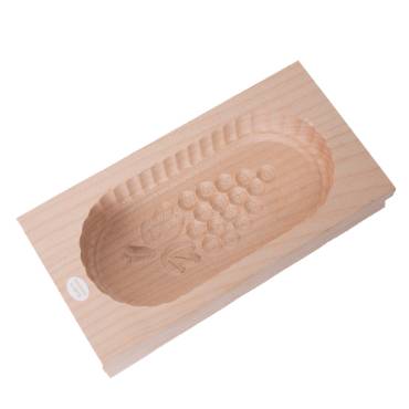 Medium Carved Rectangular Butter Molds from Germany