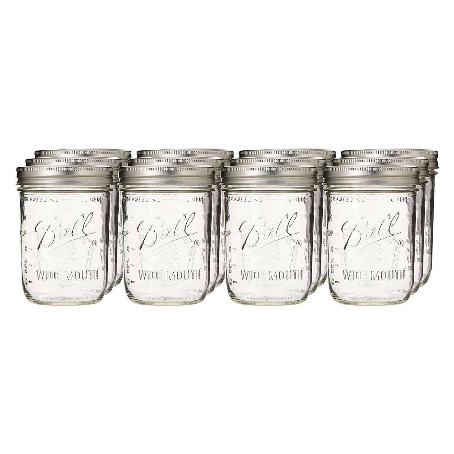 Ball Wide-Mouth Half-Gallon Canning Jars (6), Canning Jars and Accessories  - Lehman's