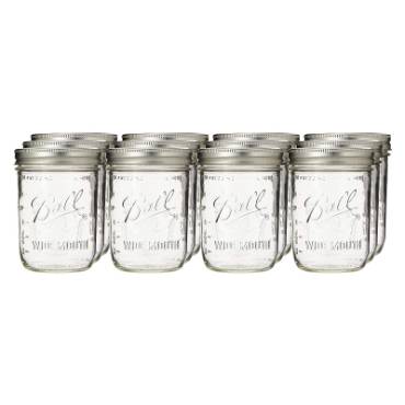 Ball Wide-Mouth Half-Gallon Canning Jars (6), Canning Jars and ...