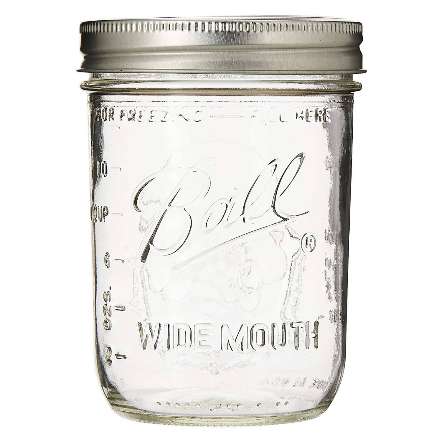 Ball Wide-Mouth Half-Gallon Canning Jars (6), Canning Jars and