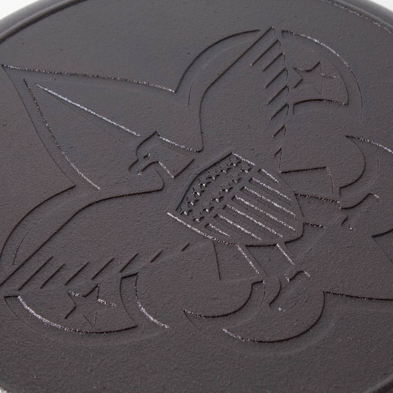 Lodge 12'' Boy Scout Cast Iron Skillet