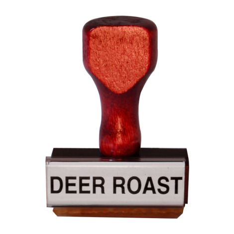 Deer Roast Stamp