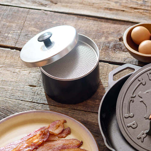 Grease Strainer & Canister with Lid LEM Products