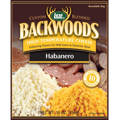 Backwoods High-Temp Habanero Cheese - 1 lb.