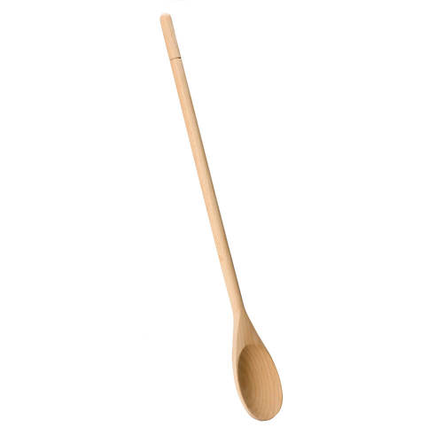 18" Beechwood Long Handled Spoon
