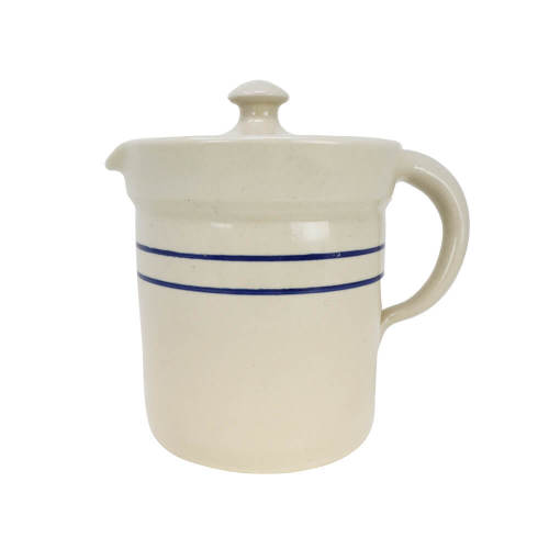 R&H Homestead Stoneware™ Grease Jar with Strainer Roots & Harvest
