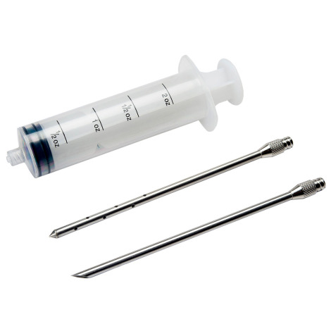 Plastic Injector With 2 Needles