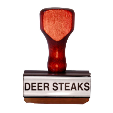 Deer Steaks Stamp
