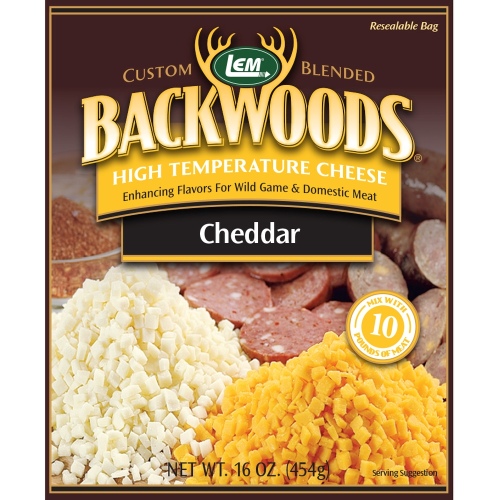 Backwoods High-Temp Cheddar Cheese - 1 lb.