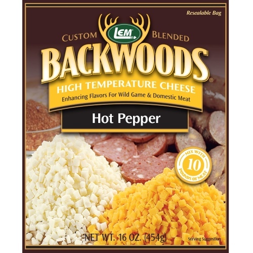 Backwoods High-Temp Hot Pepper Cheese - 1 lb.