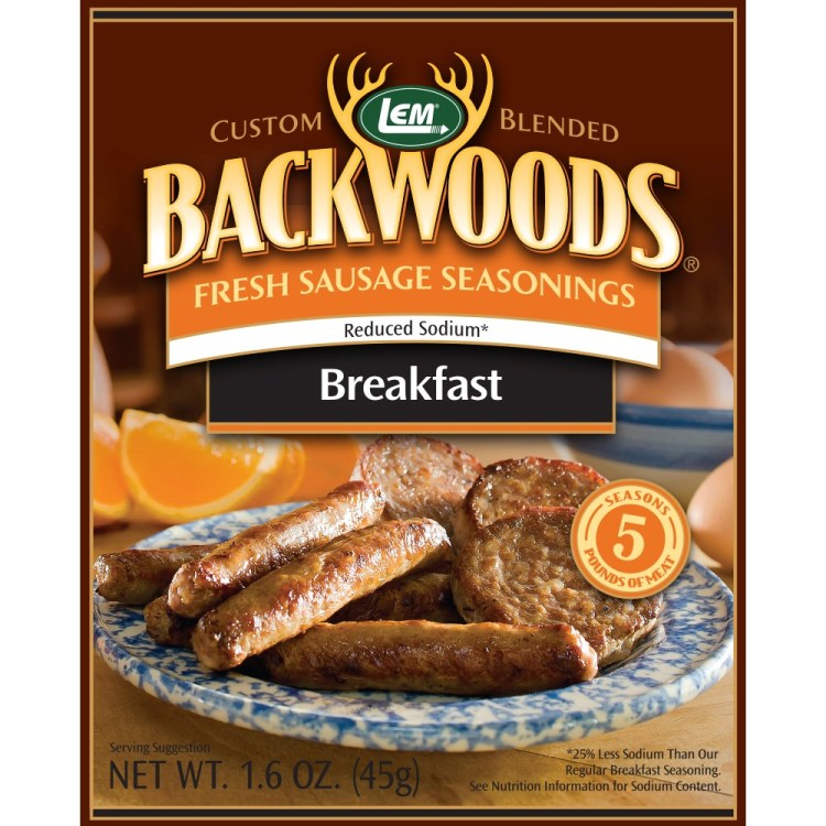 Backwoods Reduced Sodium Fresh Sausage Seasoning