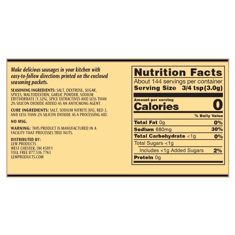 Backwoods® Summer Sausage Kits LEM Products