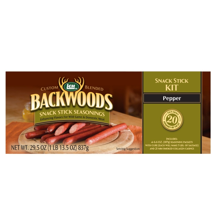Backwoods Pepper Snack Stick Kit 