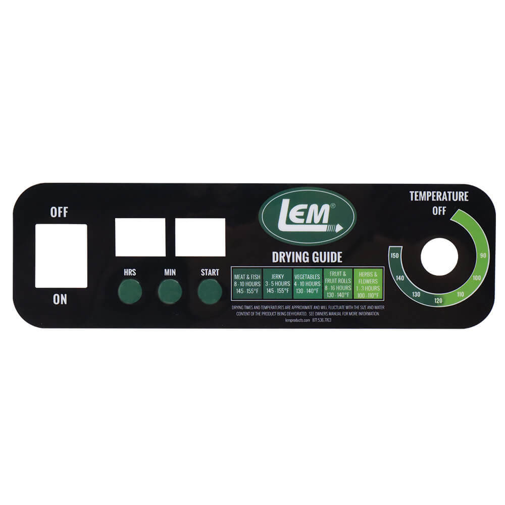LEM 1153 Mighty Bite 10-Tray Double Door Countertop Dehydrator - Black for  sale online