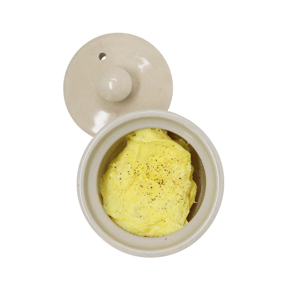 R&H Homestead Stoneware Egg Cooker Roots & Harvest Homesteading Supplies