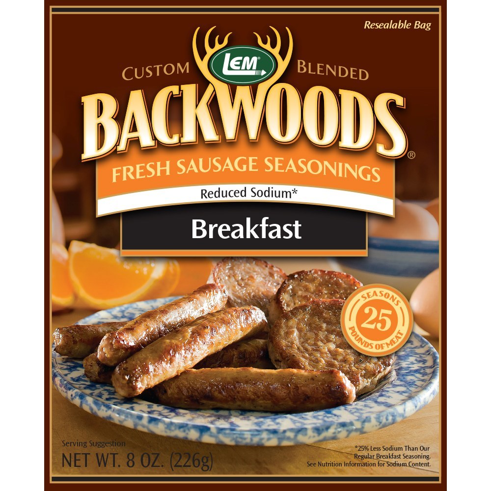 Lem 9159 Backwoods Low Sodium Summer Sausage Seasoning (5-lbs)