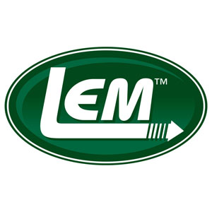 LEM Logo Car Magnet