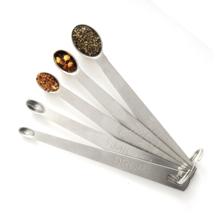 Mini Measuring Spoons in use
