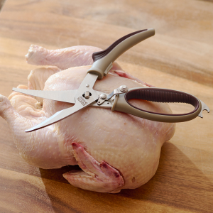 Poultry Shears with a Chicken