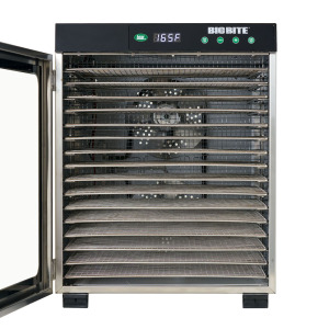 BigBite 16-Tray Stainless Steel Dehydrator