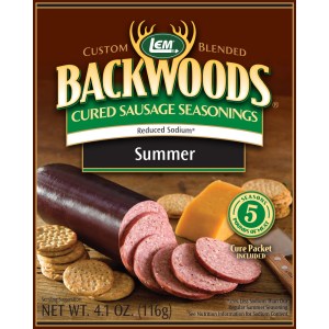 Backwoods Reduced Sodium Summer Sausage Cured Sausage Seasoning
