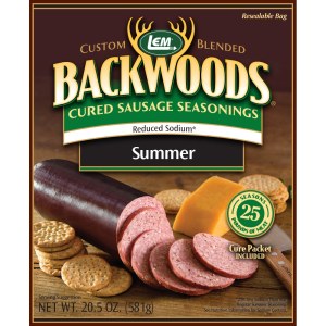 Backwoods Reduced Sodium Summer Sausage Cured Sausage Seasoning