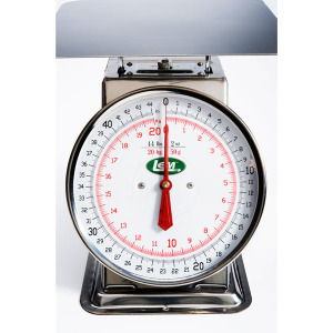 Refurbished 44 lb. Stainless Steel Scale