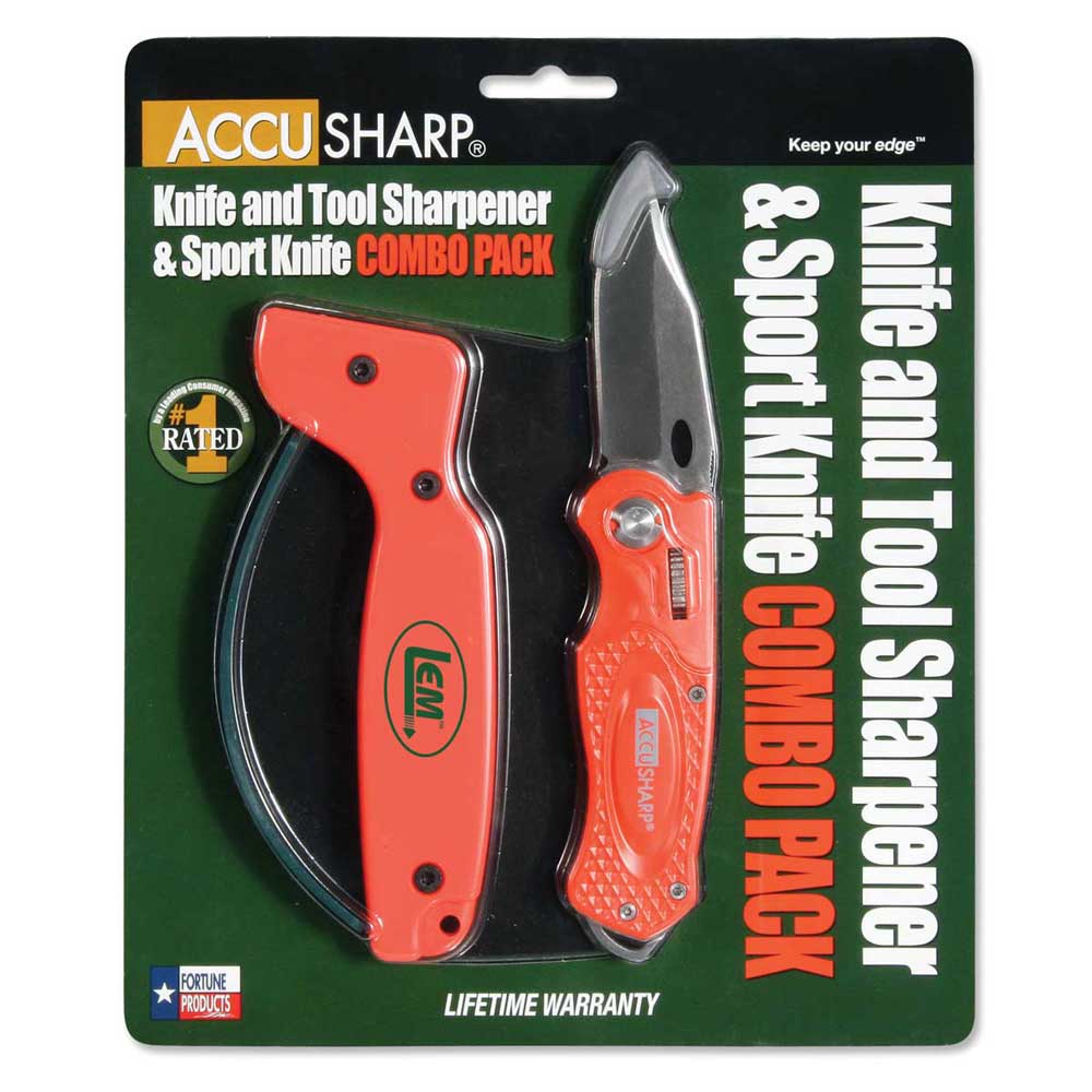 Knife & Sharpener Combo