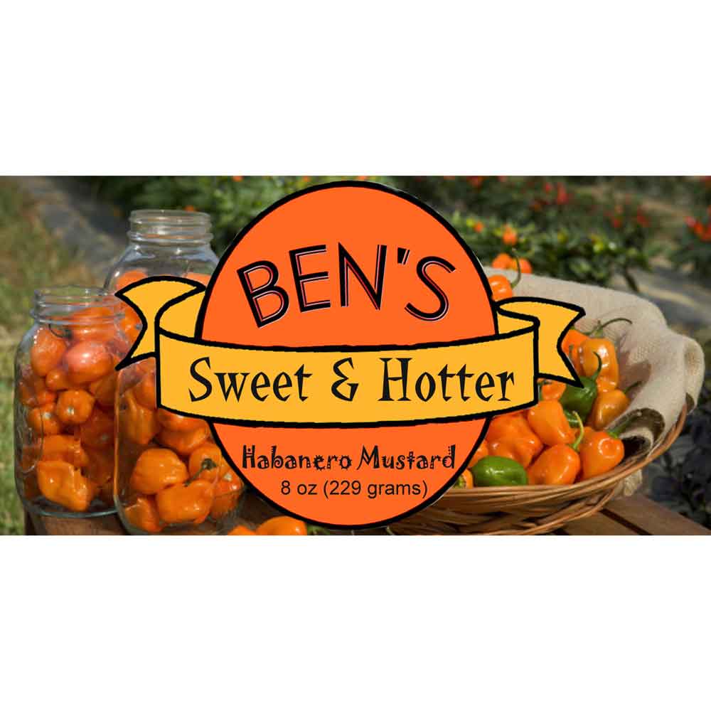 Ben's Sweet & Hotter Habanero Mustard
