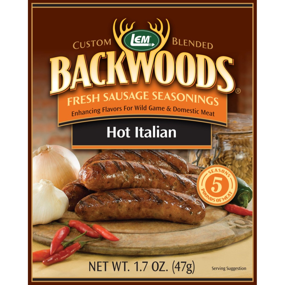 Backwoods Hot Italian Fresh Sausage Seasoning - Makes 5 lbs.