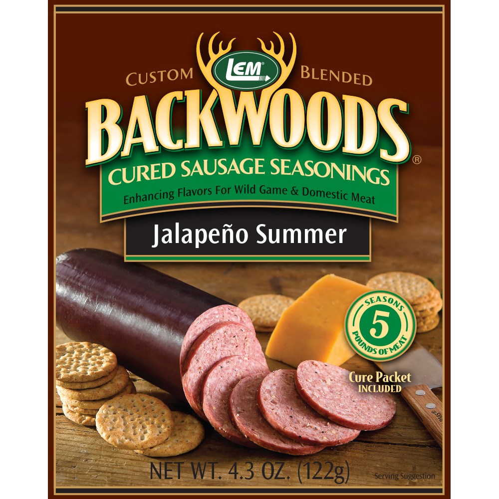 Backwoods® Jalapeno Summer Cured Sausage Seasoning