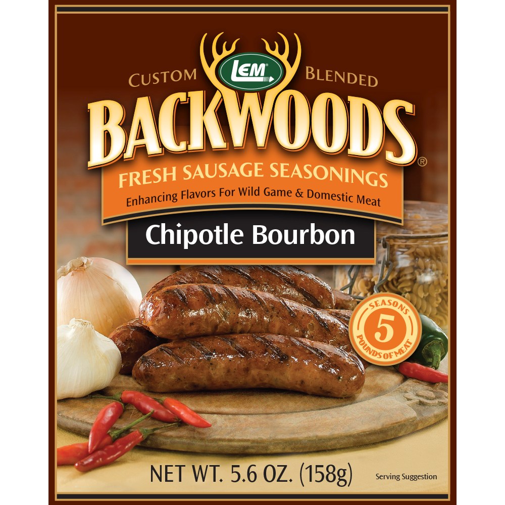 Backwoods® Chipotle Bourbon Fresh Sausage Seasoning