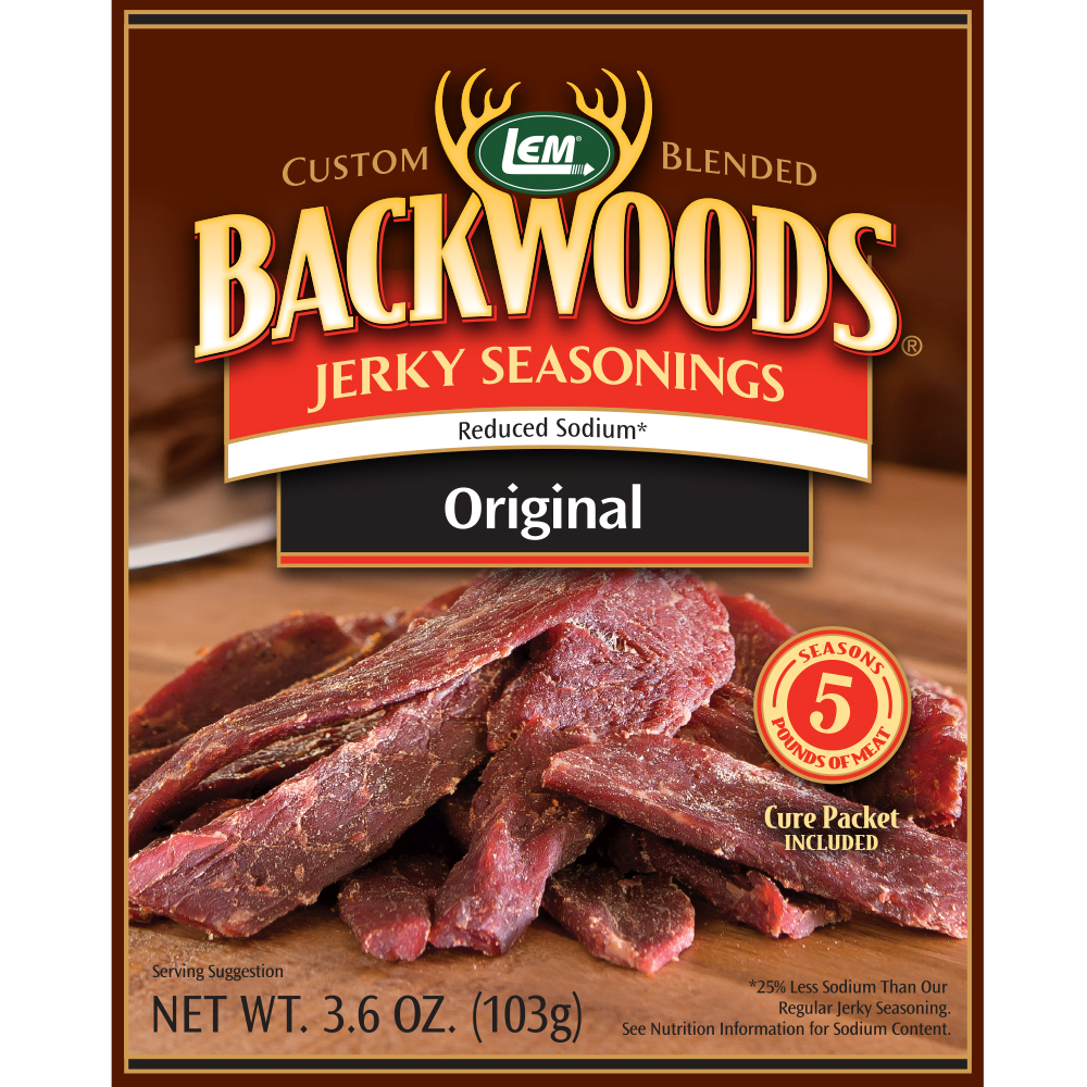 Backwoods® Reduced Sodium Original Jerky Seasoning