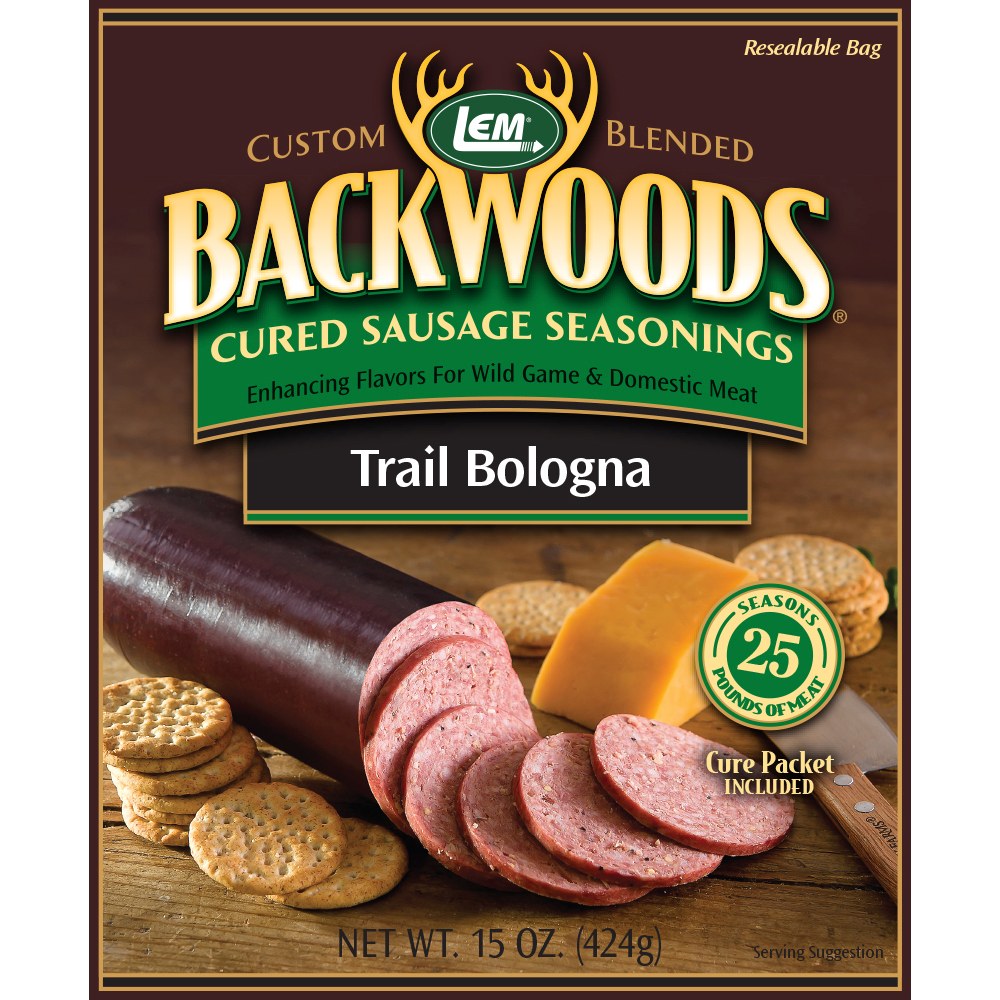 Backwoods Trail Bologna Cured Sausage Seasoning - Makes 25 lbs.