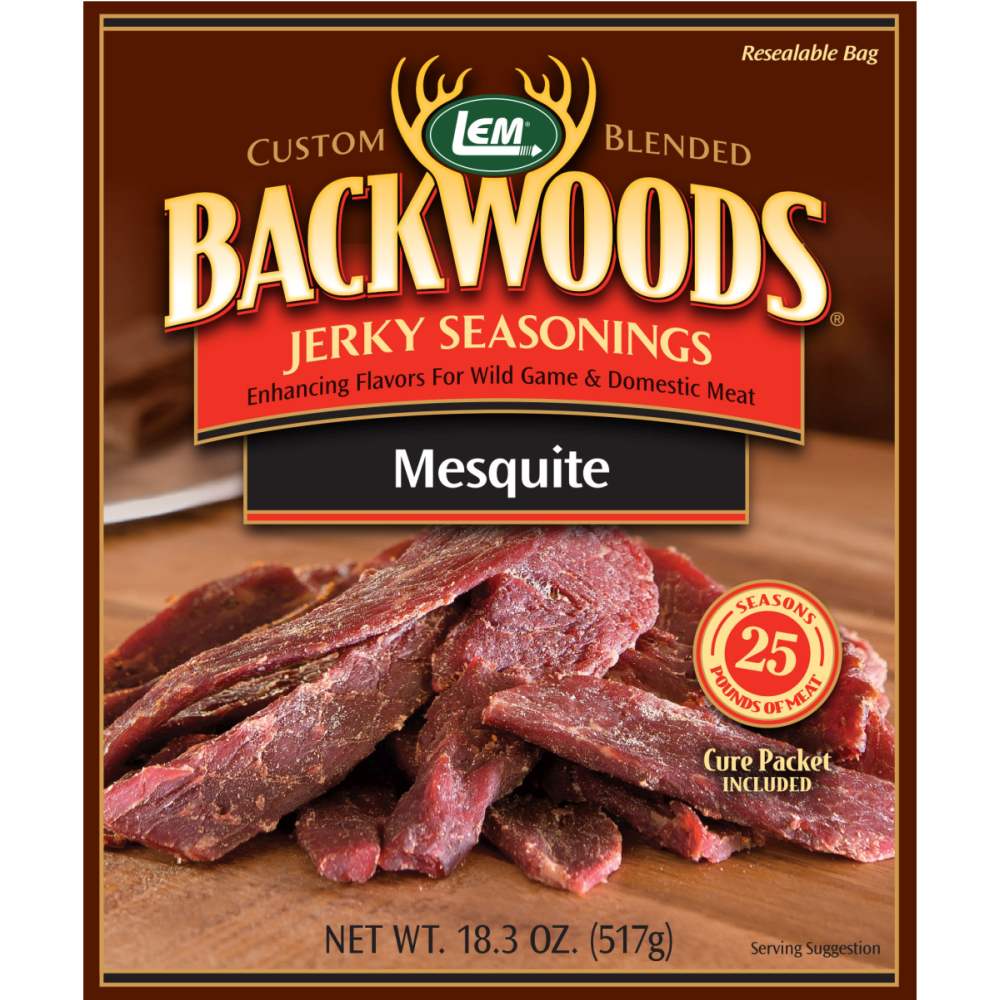 Backwoods Mesquite Jerky Seasoning - Makes 25 lbs.