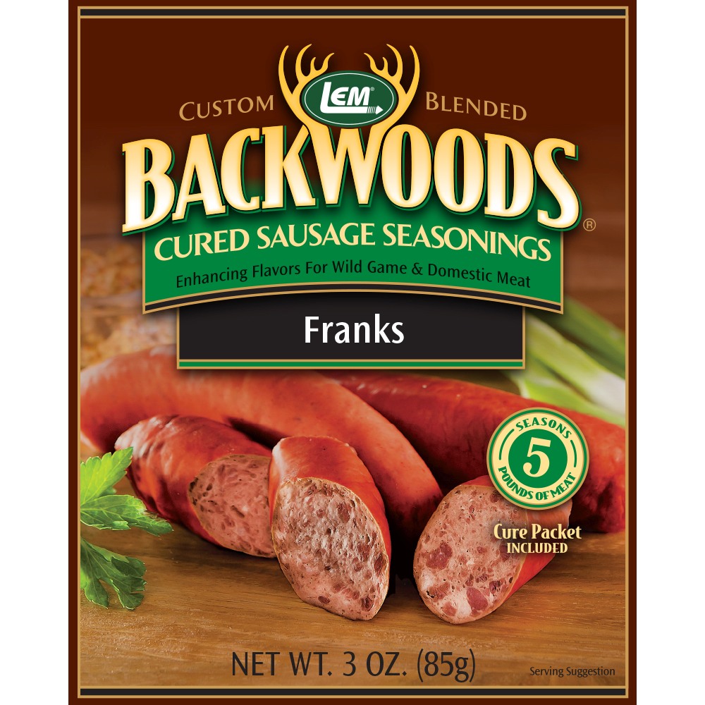 Backwoods® Franks Cured Sausage Seasoning