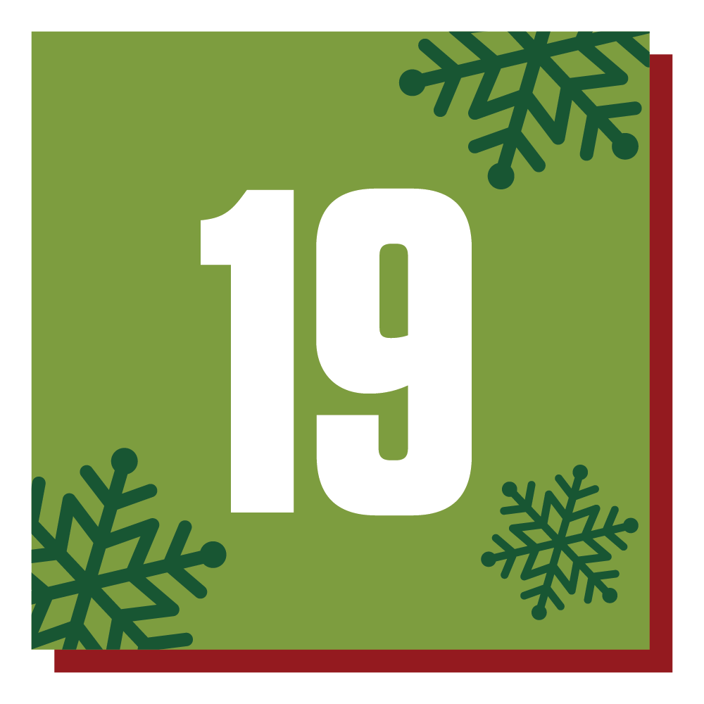 ADVENT CALENDAR: DAY 19