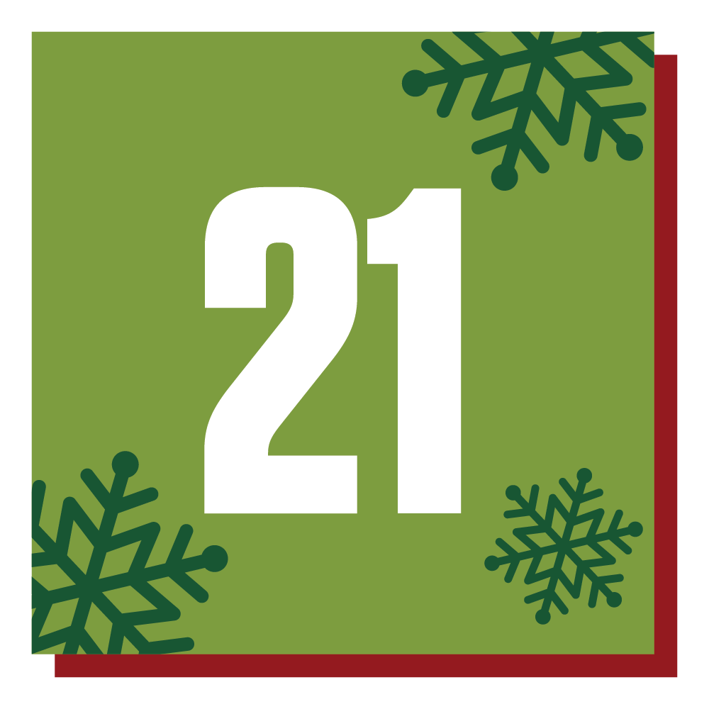 ADVENT CALENDAR: DAY 21