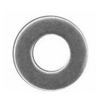 Stainless Steel Flat Washers - 5/16
