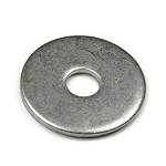 Stainless Steel Fender Washers - 1/4