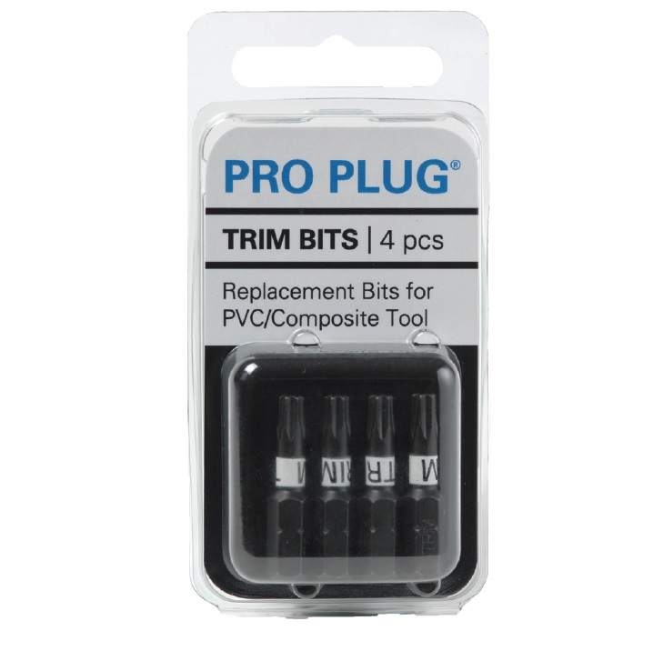 Pro Plug® Replacement Bits for PVC Trim