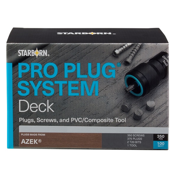 Pro Plug® System Kit for AZEK® with Epoxy Screws