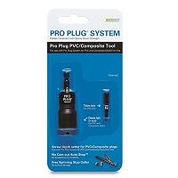 Pro Plug Tool for PVC Trim and Decks