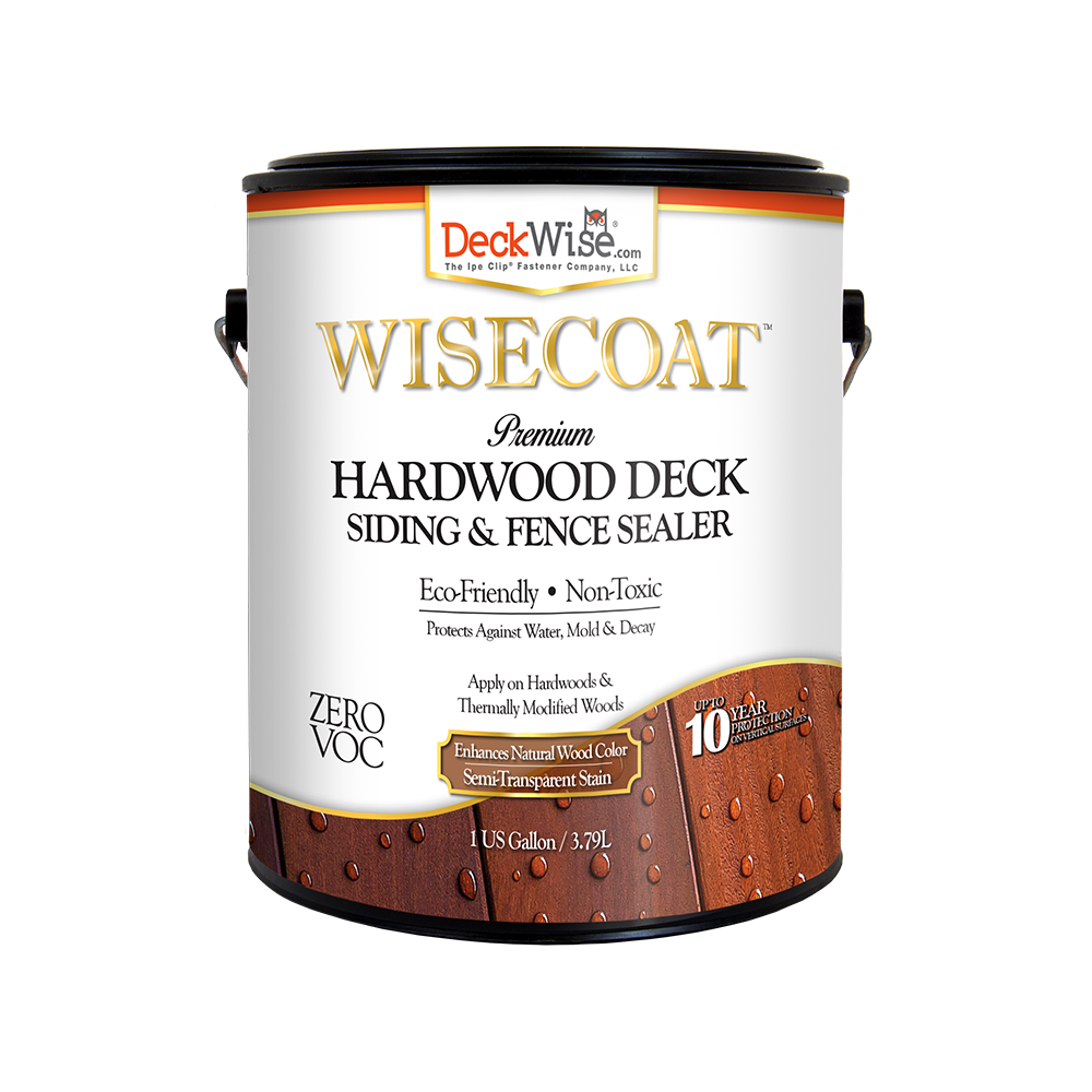 Wisecoat® Hardwood Deck, Siding & Fence Sealer