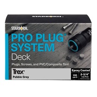 Pro Plug® System Kit for Trex® with Epoxy Screws