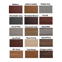 Trex Decking Available Colors