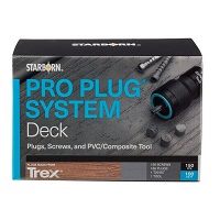 Pro Plug® System Kit for Trex® - with Stainless Steel Screws