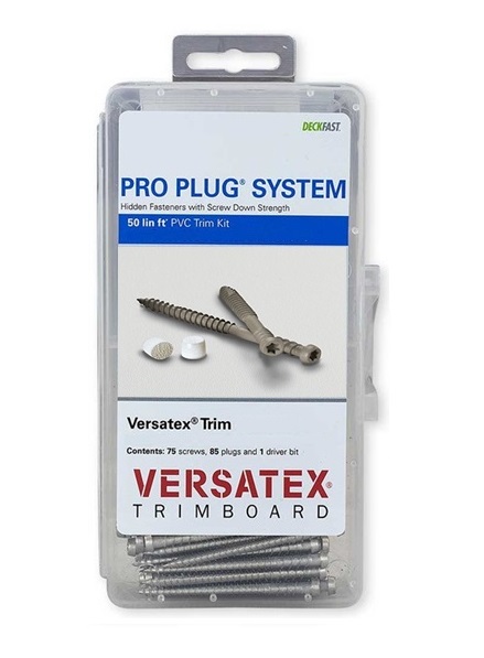 Pro Plug® System For Versatex® - 50 Lin Ft With Epoxy Screws