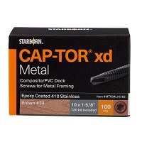 Cap-Tor xd Metal Screws #10 x 1-5/8