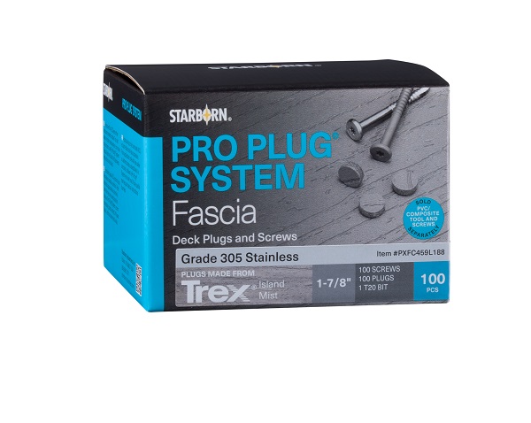 Pro Plug Fascia Plugs and Screws by Starborn